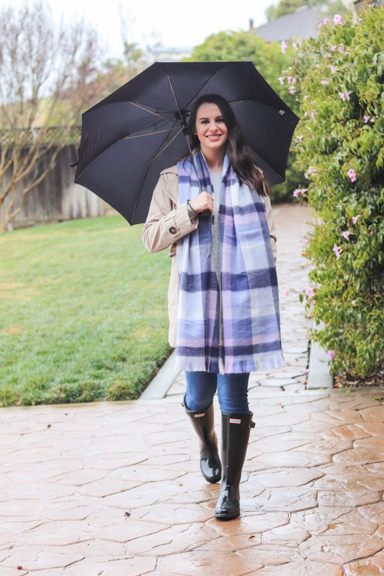 Rainy Day Outfit - Lauren Campbell
