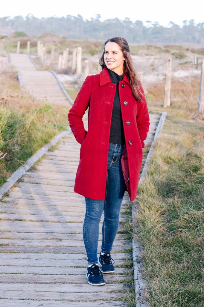 The Best Burgundy Coat from Macy's