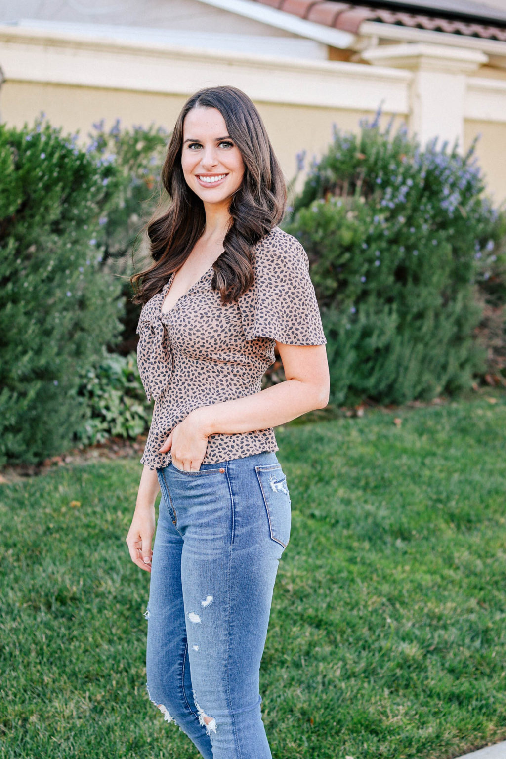 The Perfect Spring Top from Abercrombie - Lauren Campbell