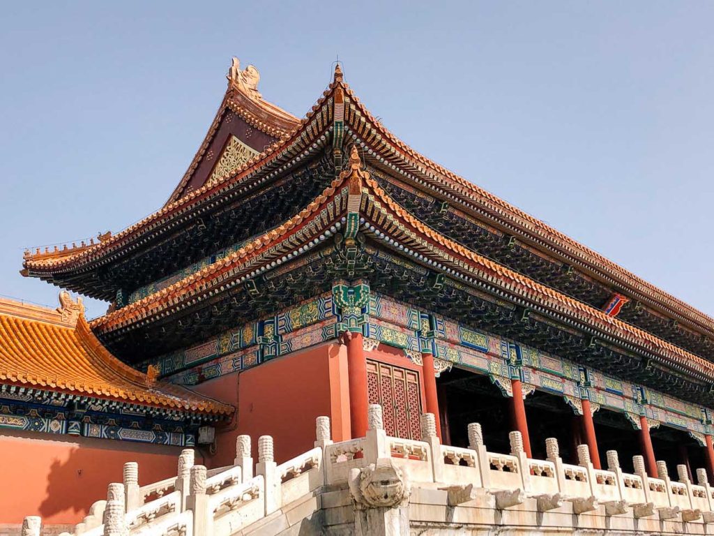 Visiting the Forbidden City in Beijing