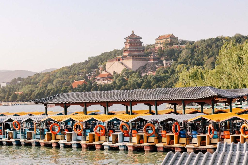 Visiting the Summer Palace in Beijing
