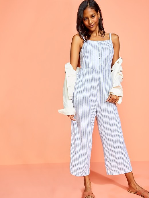 Old Navy Striped Jumpsuit